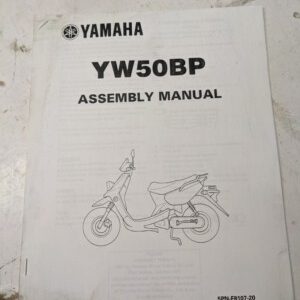 Yamaha Dealer Assembly Manual Scooter 5Pn-28107-20 Yw50Bp