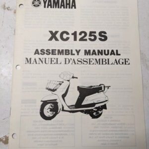 Yamaha Dealer Assembly Manual Scooter 1Wa-28107-70 Xc125S 1985