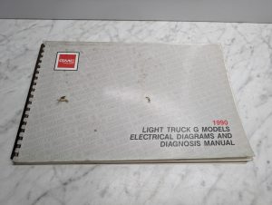 1990 G Van Electrical Diagrams Diagnosis Manual X-9045 Light Gmc Truck