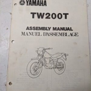 Yamaha Dealer Assembly Manual Motorcycle 2Ka-28107-70 Tw200T 1987