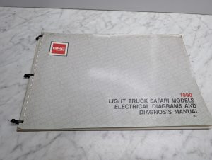 1990 M L Van Models Electrical Diagrams Diagnosis Manual X-9043 Safari Gmc Truck