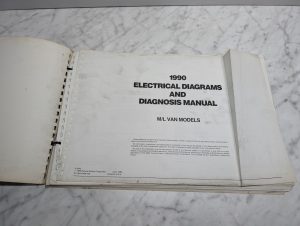 Gmc Truck 1990 Light Safari M/L Van Electrical Diagrams Diagnosis Manual X-9043