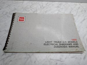 1990 C K Truck Models X-9042 Electrical Diagrams Diagnosis Manual 1989 Gmc
