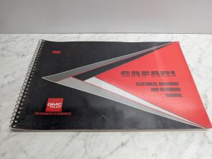 1993 Safari Models Electrical Diagrams And Diagnosis Manual X-9343