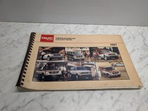1987 Gmc Truck Wiring Diagrams Light Duty Ck G Van P St M Rv Shop Book