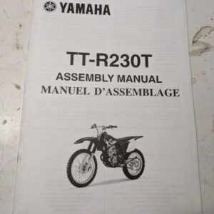 Yamaha Dealer Assembly Manual Motorcycle 1C6-F8107-70 Tt-R230T 2005