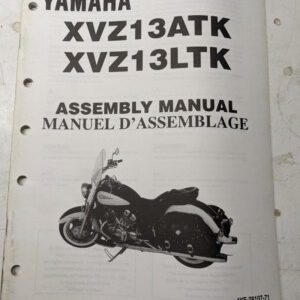 Yamaha Dealer Assembly Manual Motorcycle 4Ye-28107-71 Xvz13Atk Xvz13Ltk 1997