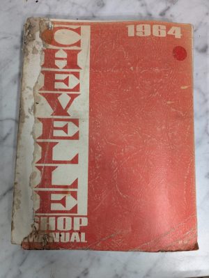 1964 Chevrolet Chevelle Car Shop Service Manual St-32 Oem