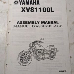 Yamaha Dealer Assembly Manual Motorcycle 5El-28107-70 Xvs1100L 1999