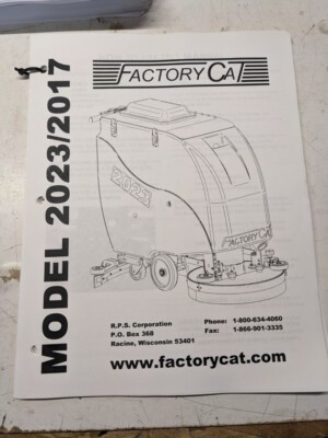 Factory Cat Operator Service Parts List Book Diagrams 2023 2017 Model