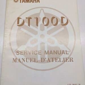 Original Yamaha Oem Owner Service Manual Shop Book 1976 Dt100D 1T9-28197-70