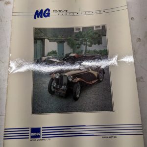 Mg Tc Td Tf Parts Catalog List Book Mgt-20 1988 Moss Motors