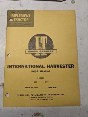 It Tractor Shop Service Repair Manual International Harvester Ih 600 650 Ih-11