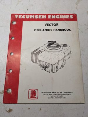 Tecumseh Engines Vector Mechanics Hangbook Overhaul Manual Shop Book