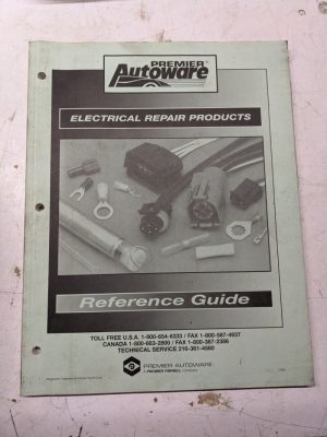 Premier Autoware Electrical Repair Products Reference Guide Catalog