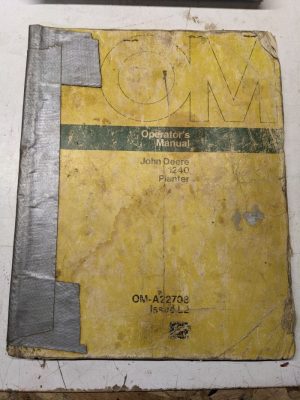 John Deere Jd Operators Manual 1240 Planter Om-A22708 L2 Operation Assembly