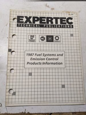 Expertec 1987 Fuel Systems Emmion Control Products Information 1987 Carberator