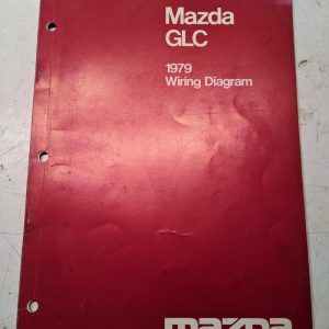 Mazda Wiring Diagram Manual Shop Book Glc 1979 Connector Schematics Electrical