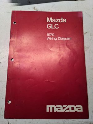 Mazda Wiring Diagram Manual Shop Book Glc 1979 Connector Schematics Electrical