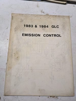 Mazda 1983 1984 Glc Emission Control Training Manual