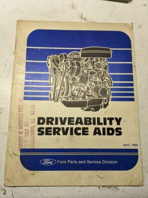 Ford Driveability Service Aids 1984 Technical Reference Manual