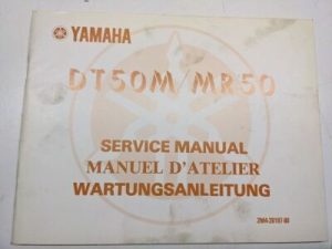 Original Yamaha Oem Owner Service Manual Shop Book 1977 Dt50M Mr50 2M4-28197-80
