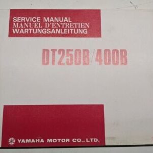Original Yamaha Oem Owner Service Manual Shop Book Dt250B 400B 500-28197-80 1975
