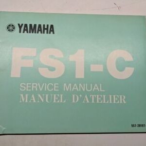 Original Yamaha Oem Owner Service Manual Shop Book Fs1-C 557-28197-70 1975