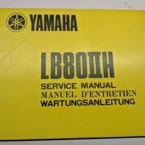 Original Yamaha Owner Service Manual Shop Book Lb80Iih Lb802H 511-28197-80 1975