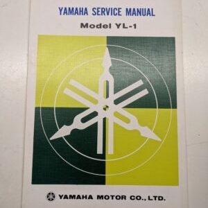 Original Yamaha Oem Owner Service Manual Shop Book Yl-1 1971 Nos