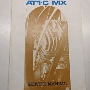 Original Yamaha Oem Owner Service Manual Shop Book At1-C/Mx Nos 1970