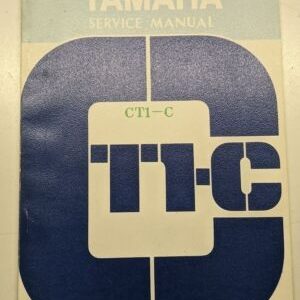 Original Yamaha Oem Owner Service Manual Shop Book Ct1-C Nos 1970
