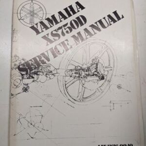 Original Yamaha Oem Owner Service Manual Shop Book Xs750D 11616-00-10 1976