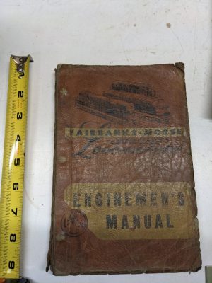 Fairbanks Morse Diesel Electric Locomotive Operators Manual 1600 2400 Hp 1953