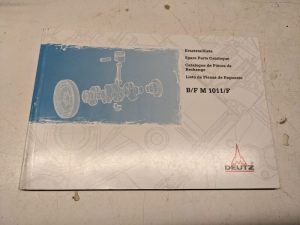 Deutz Spare Parts Catalog List Book Manual B/Fm 1101F 2001 Engine