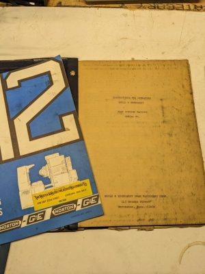 Gould & Eberhardt 36H-2 Hobber #80543 Operating Instruction Manual 1960'S