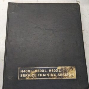 Hyster Fork Lift Service Training Manual Repair Shop Book H40Xl H50Xl H60Xl 1981