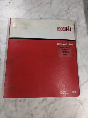 J I Case 3200 4200 Series Tractors Schematic Sets Service Troubleshooting Manual
