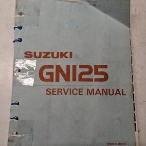 Suzuki Gn125 Service Repair Shop Book Manual 99500-31006-03E 1990 Motorcycle