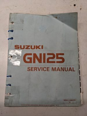 Suzuki Gn125 Service Repair Shop Book Manual 99500-31006-03E 1990 Motorcycle