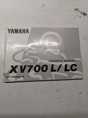 Yamaha Owners Manual Operation Xv700 L / Lc 1983 Motorcycle
