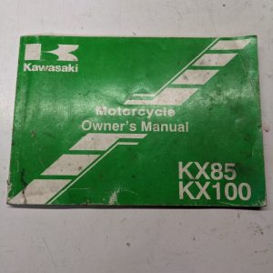 Kawasaki Owners Manual Operation Motorcycle Kx 85 2003 Maintenance