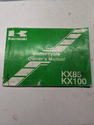 Kawasaki Owners Manual Operation Motorcycle Kx 85 2003 Maintenance