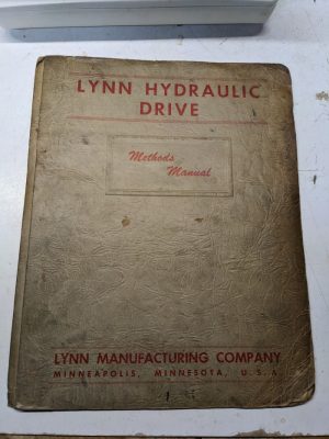 Lynn Hydraulic Drive Automation Methods Manual For Ram Turret Lathes