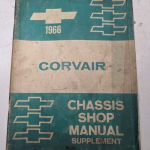 1966 Chassis Shop Manual Supplement St 74 Chevrolet Corvair