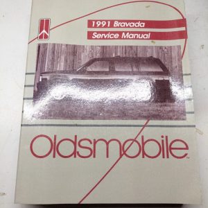 1991 Bravada Service Repair Manual Shop Book Oldsmobile