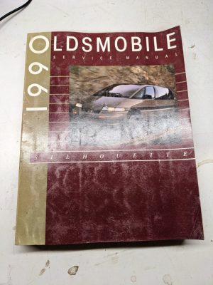 1990 Silhouette Service Repair Manual Shop Book Oldsmobile
