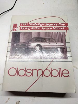 1991 98 Regency Elite Sedan Touring Service Repair Manual Shop Book Oldsmobile