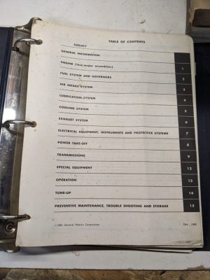 Detroit Diesel Series 149 Engine Service Repair Overhaul Manual 8 12 16 V 1980