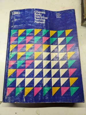 1981 Chassis Body Electrical Service Manual Omni Horizon Aries Reliant Chrysler